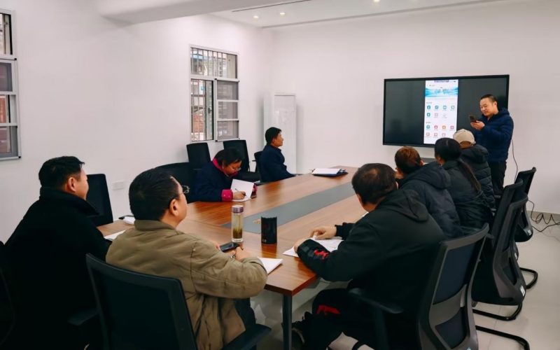 基层数字化平台应用岗位练兵场景。