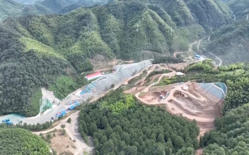 大幕山抽水蓄能电站。程思摄