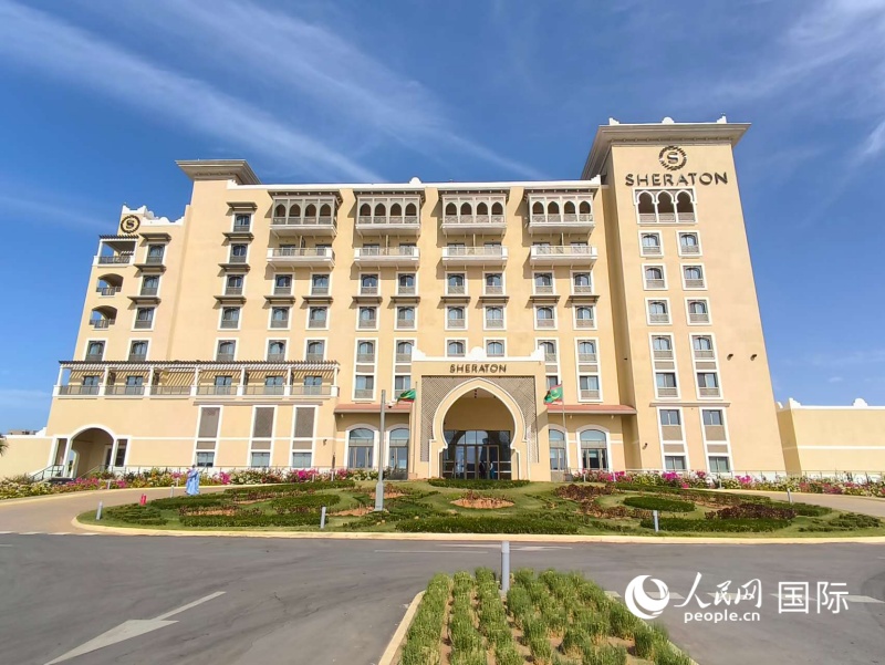 喜来登酒店 人民网记者黄培昭摄