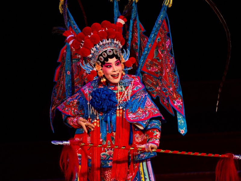 2026年全英学联春晚现场。杨浩鹏摄