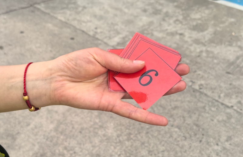 湖北随州服务区发放的“小卡片”