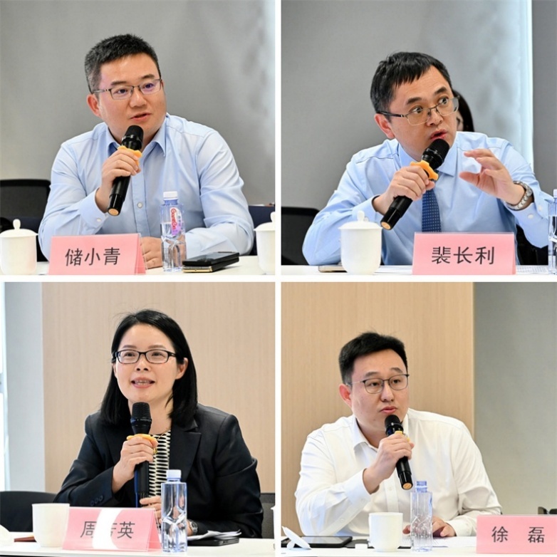 代表发言。 顾海民 摄