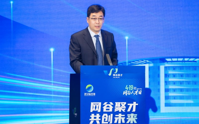 谋创（武汉）机器人技术有限公司总裁刘刚。徐一帆摄