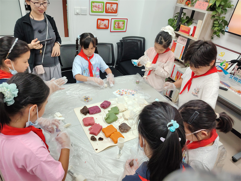 科普活动走进吴家浜。