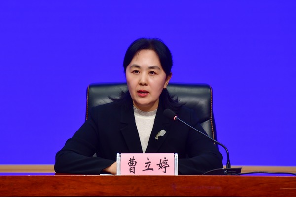 黑龙江省司法厅二级巡视员曹立婷。纪勇摄